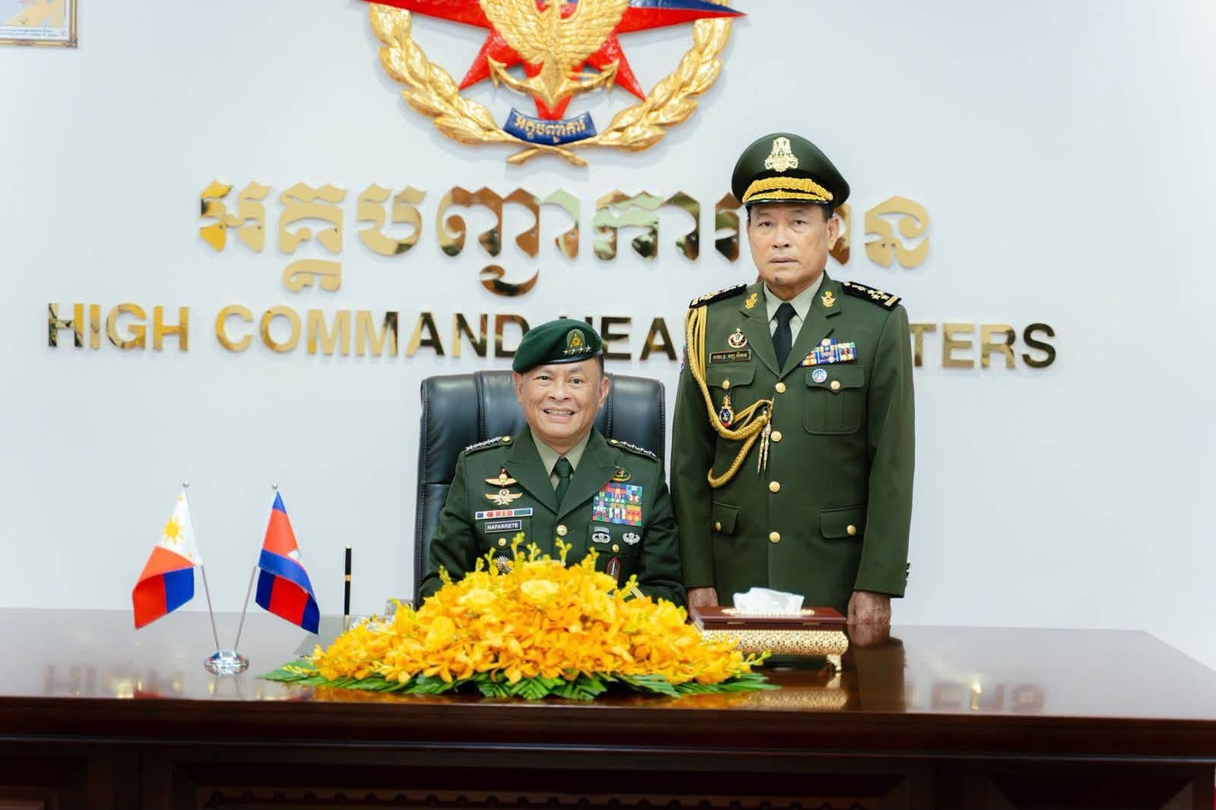 カンボジアとフィリピン、防衛協力強化で一致 治安・災害対応で連携