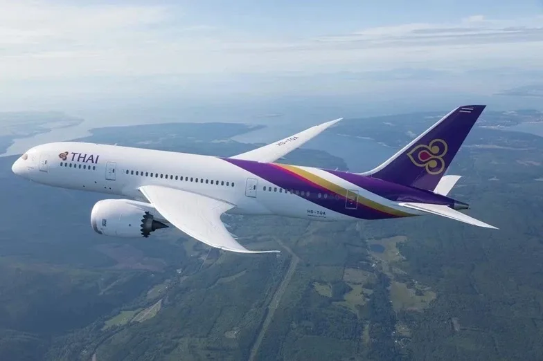 タイ国際航空、台風の影響で台北・高雄線の運航を一部取りやめ