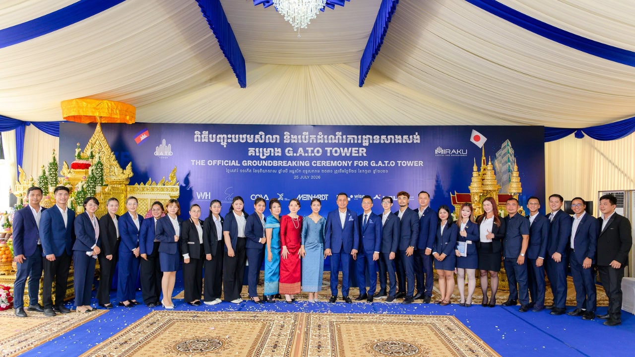 Miraku Capital Breaks Ground on 67-Story Luxury Tower in Phnom Penh