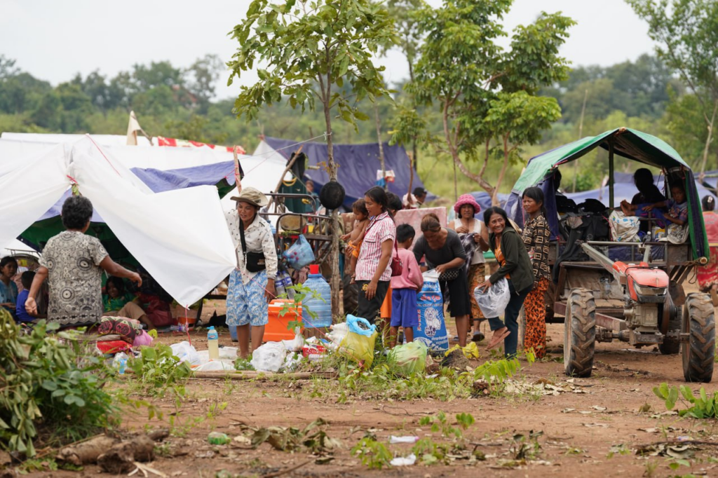カンボジア・タイ国境紛争、アジア太平洋地域で最も深刻な国内避難民を発生