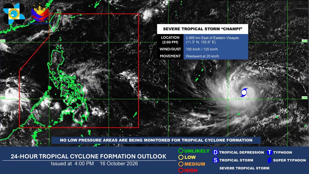 ITCZ, Easterlies to Bring Rain Across Philippines, Raising Flood and Landslide Risks
