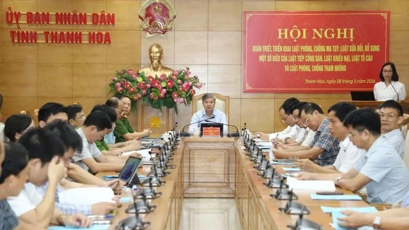 ベトナム・タインホア省:2026年7月施行の主要法案に関する周知徹底会議を開催