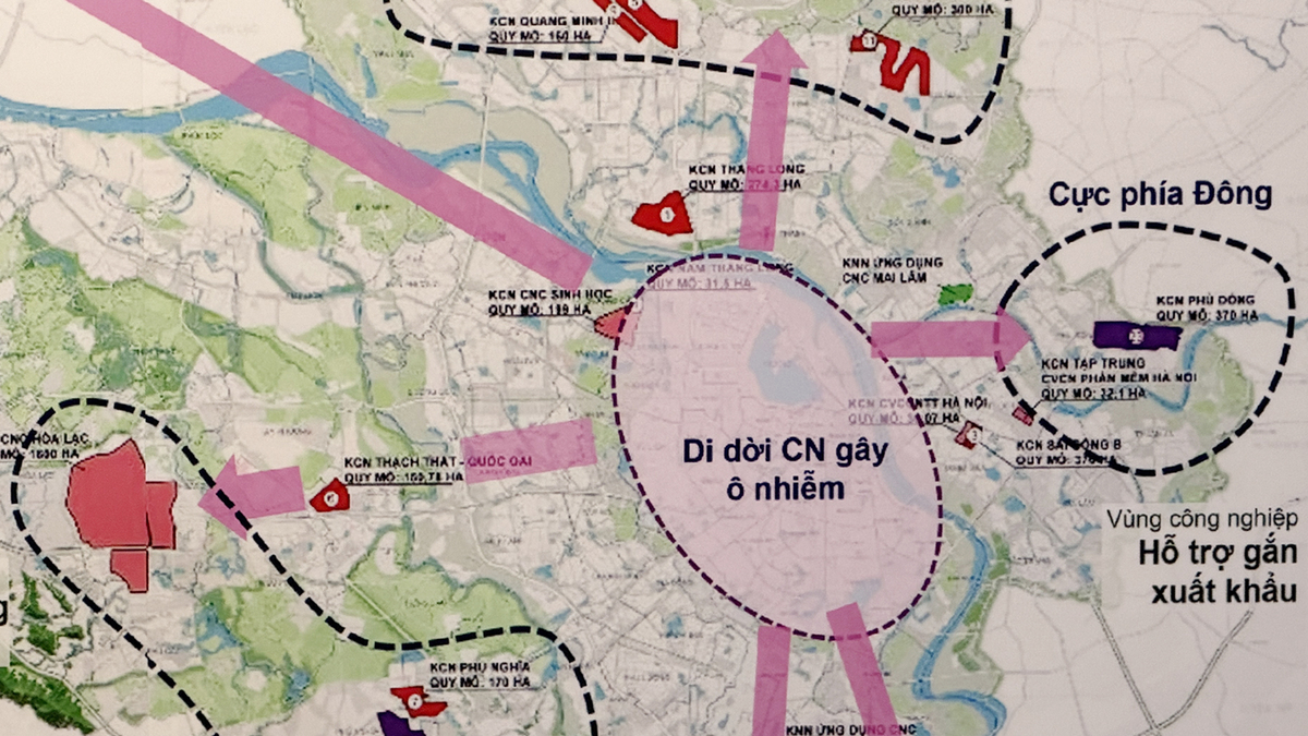 Hanoi to Relocate Polluting Industrial Zones from City Center in 100-Year Urban Plan