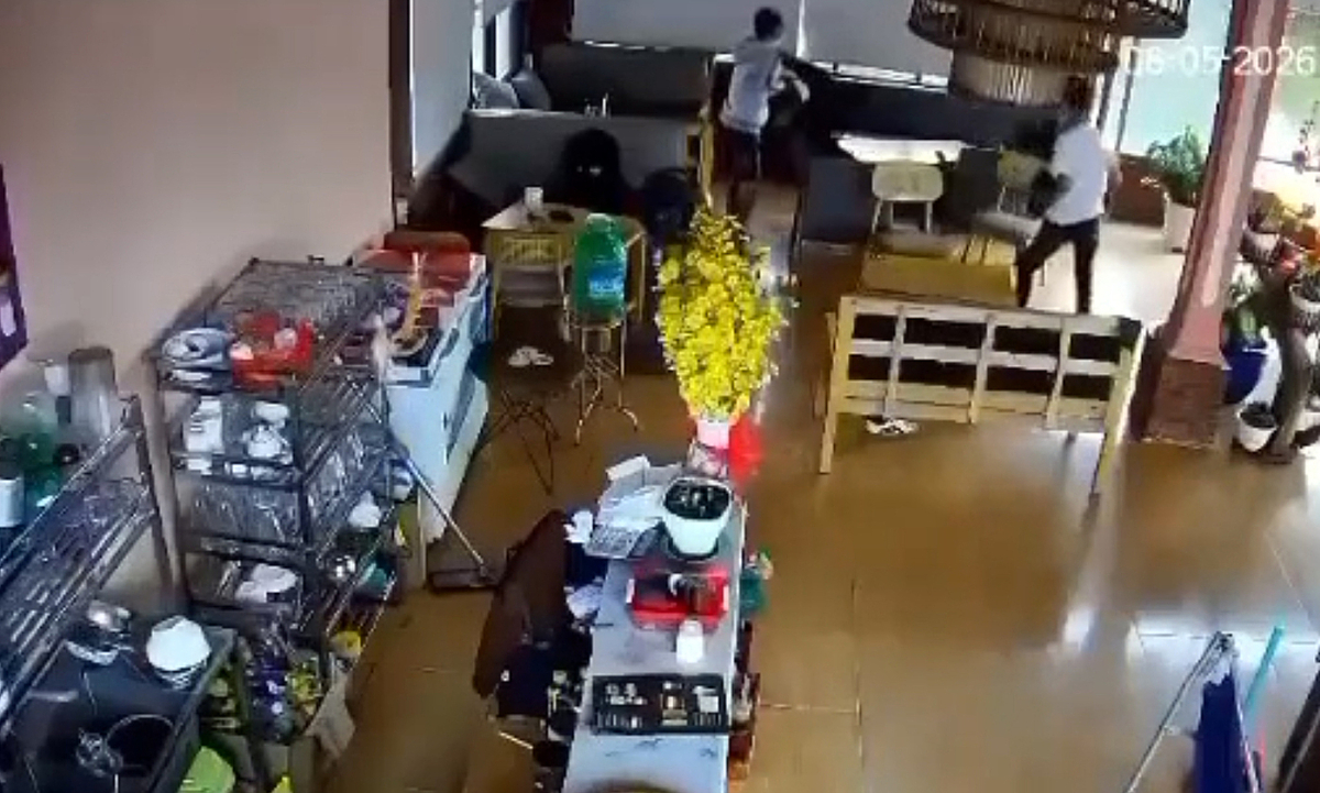 カマウ省のカフェで襲撃事件、少年1人が死亡し警察が捜査中