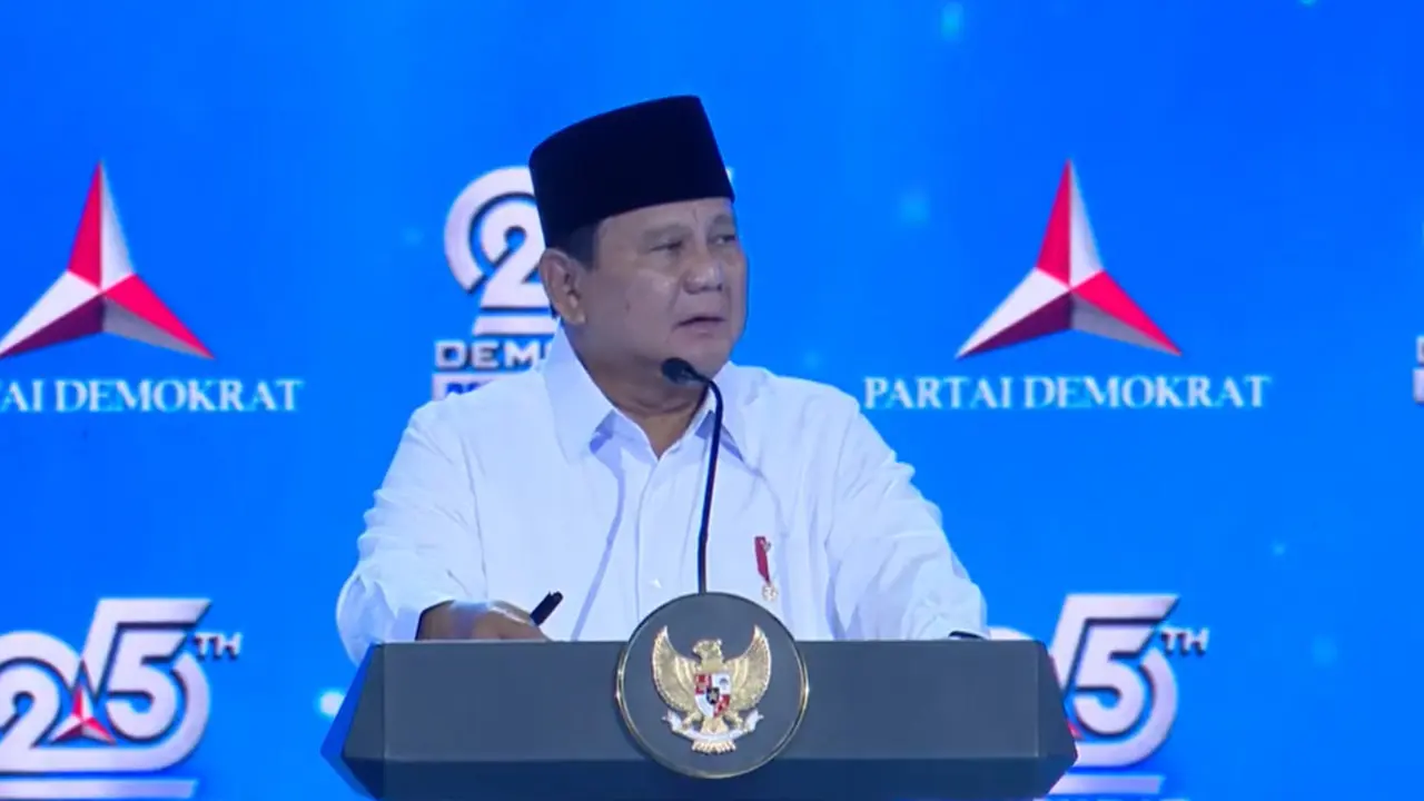 プラボウォ大統領、AHY党首の「権力は永遠ではない」演説に「体系的で断固としている」と評価
