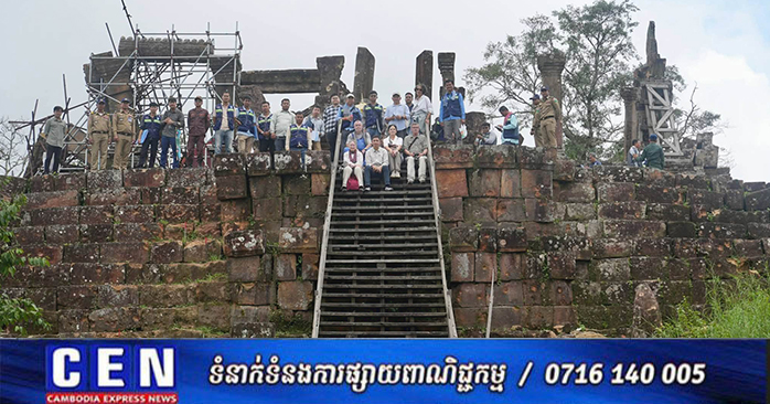 Experts Inspect Progress of Conservation and Development at Koh Ker and Preah Vihear Temple Sites