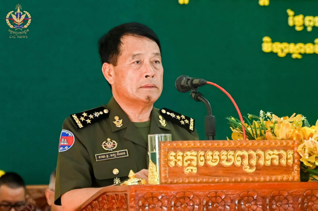 カンボジア軍、訓練を能力強化の核に据える:国防改革の一環