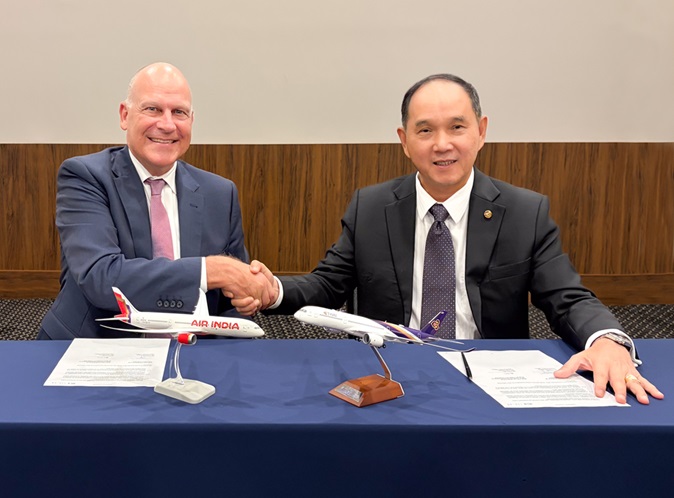 タイ国際航空とエア・インディア、コードシェア提携でグローバルネットワーク拡大へ