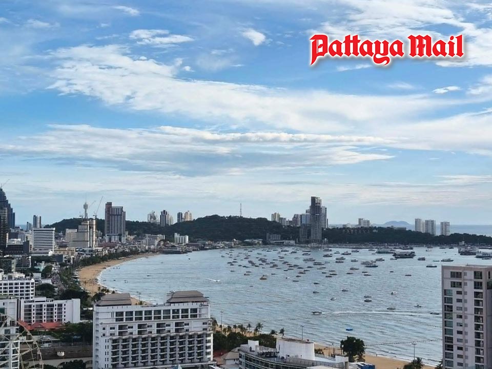 パタヤ、豪雨のち晴れ間 モンスーン季の注意喚起続く