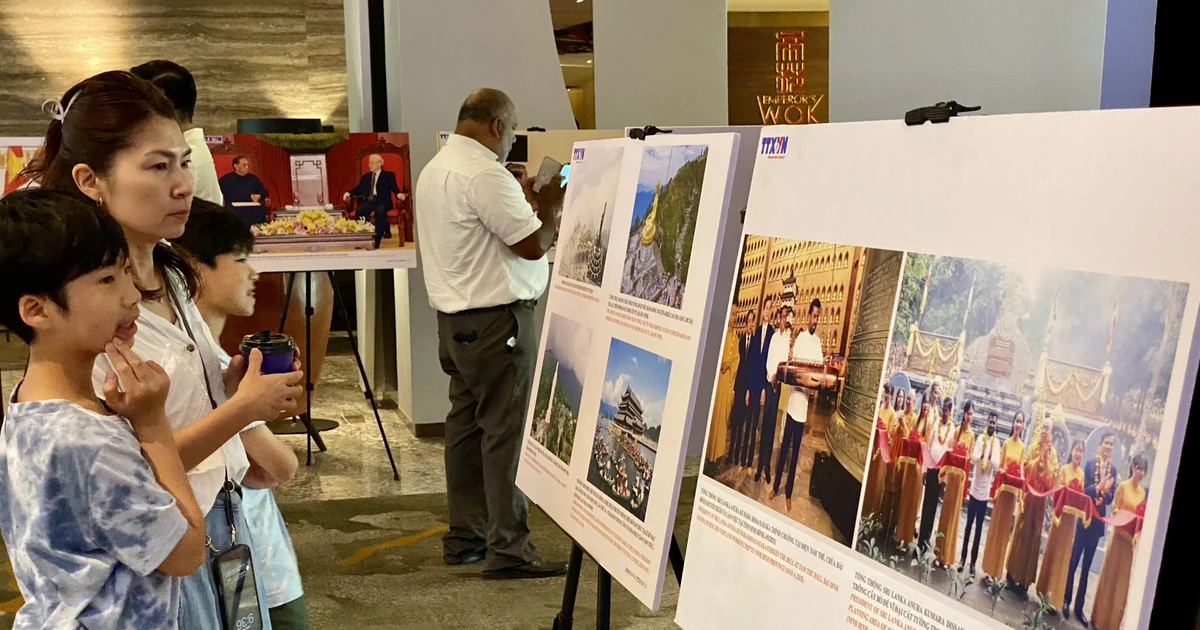 VNA hosts photo exhibition on Vietnam-Sri Lanka relations in Colombo