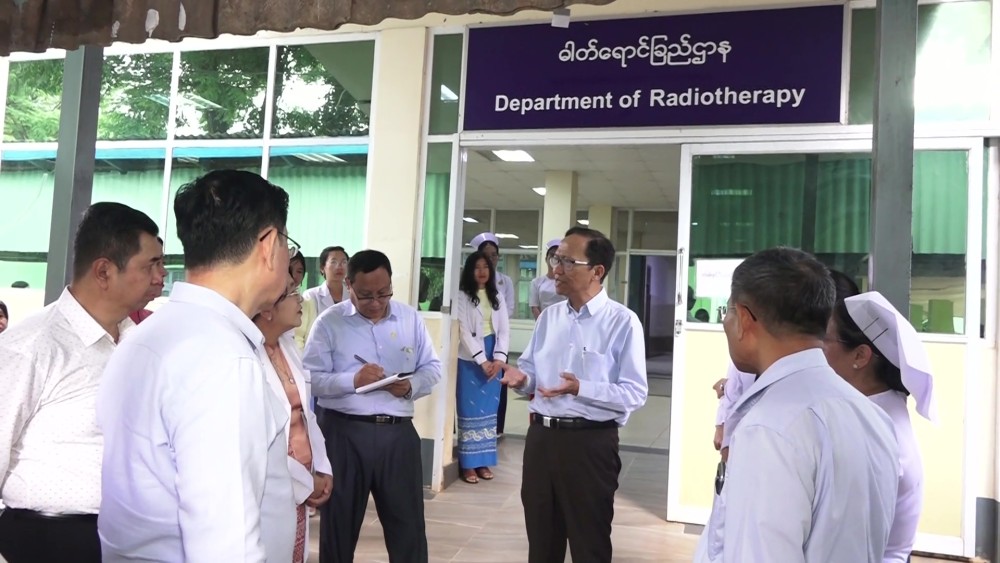 Health Sector: MOH Union Minister tours in Shan State