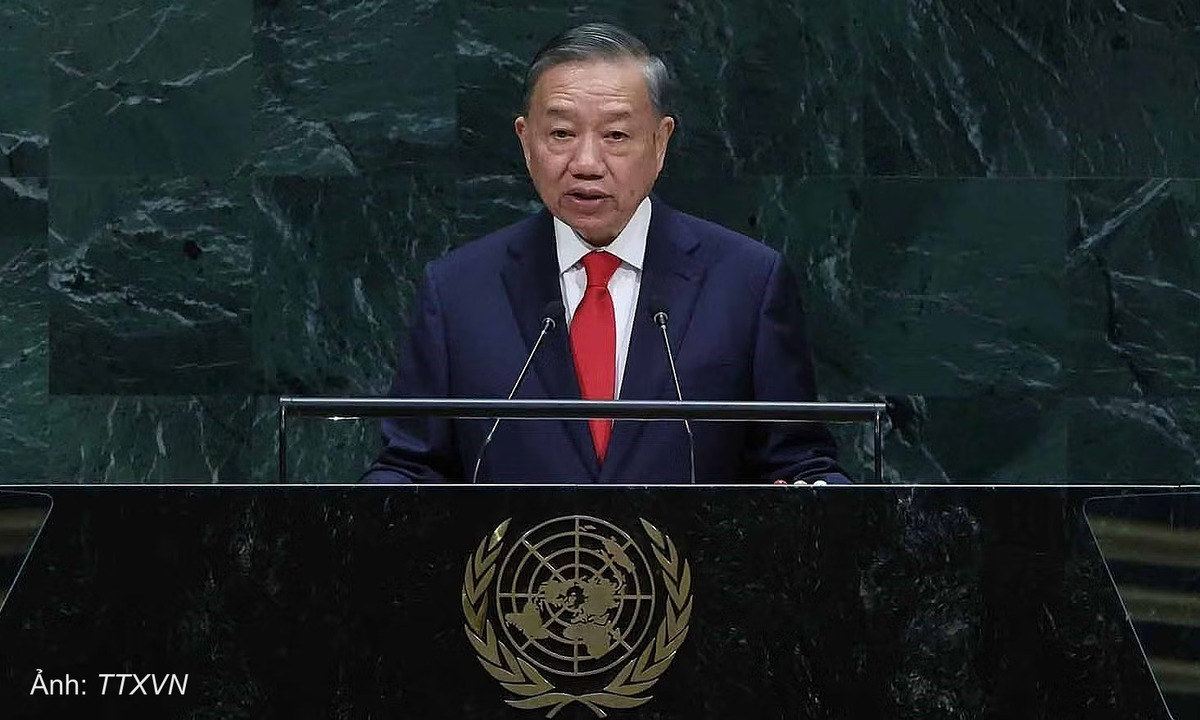 Top Vietnamese leader offers suggestions for global order at UNGA 81