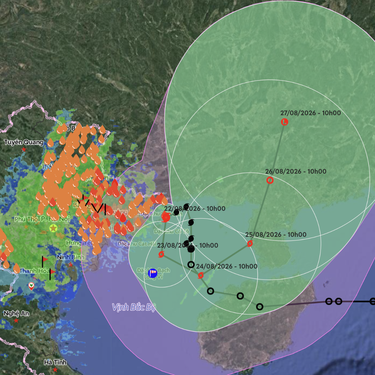 Northern Vietnam Braces for Heavy Rain, Flooding as Typhoon Narru Intensifies