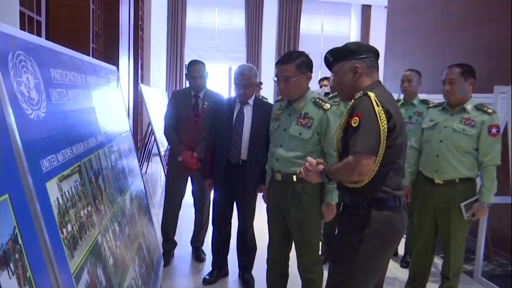 UN Peacekeeping Officer Course: Deputy C-in-CDS attended and delivered opening speech