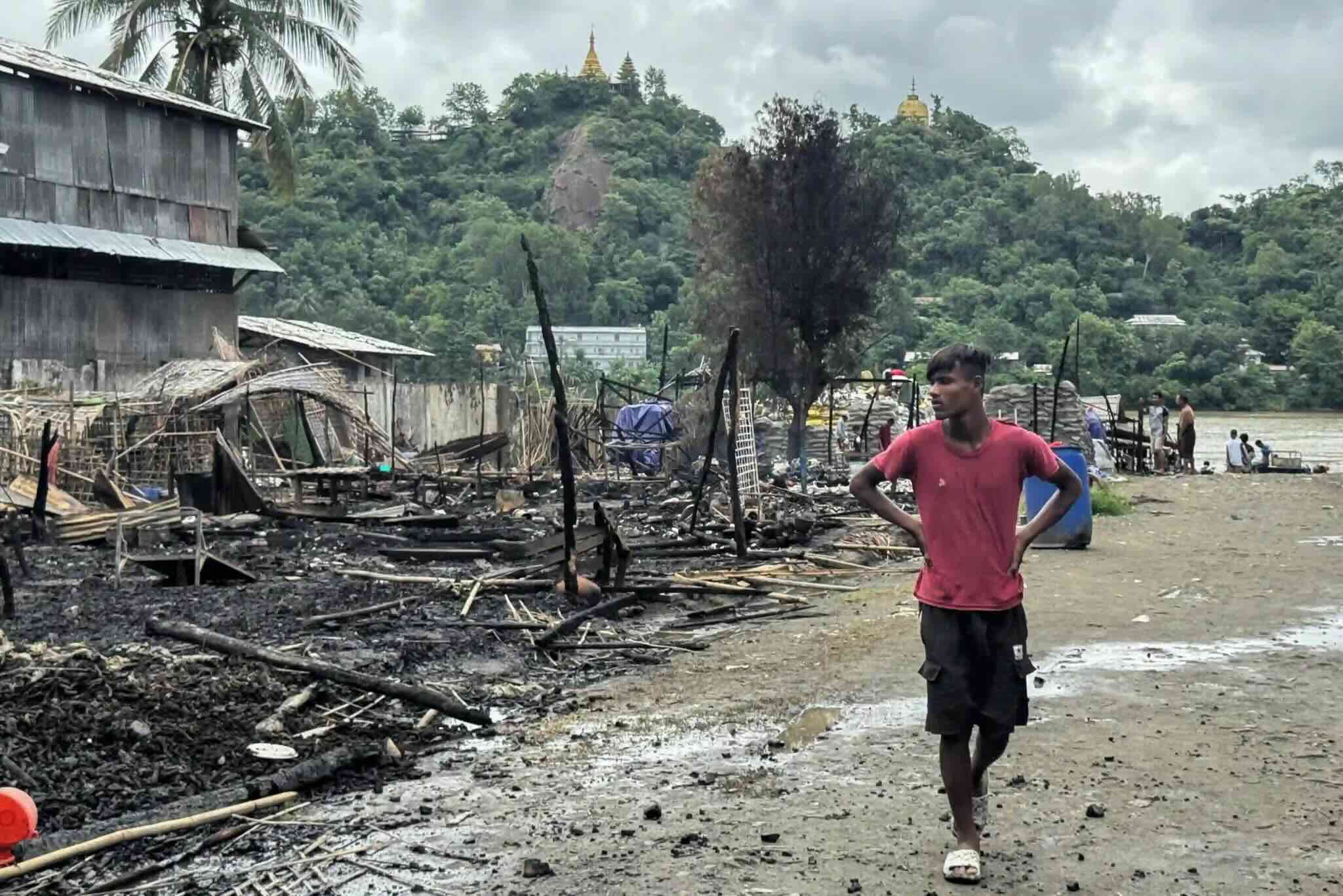 Myanmar junta airstrike kills eight family members in southern Rakhine State