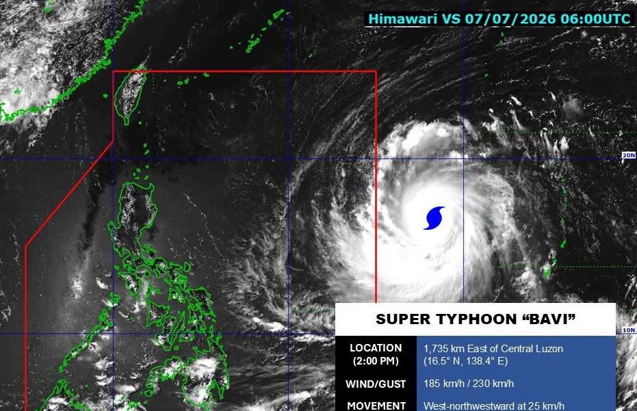 Gov't Ramps Up Preparations as Super Typhoon Bavi Nears