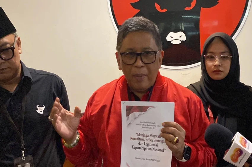 PDIP Responds to Grand Professor's Letter Urging Gibran's Resignation: 'This Voice Must Be Heard by the President and Political Parties'