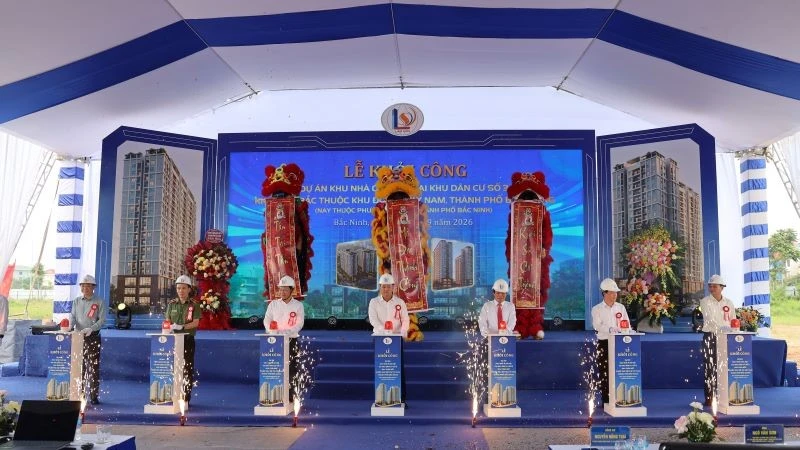 Social Housing Project Kicks Off in Bac Ninh City, Addressing Housing Needs