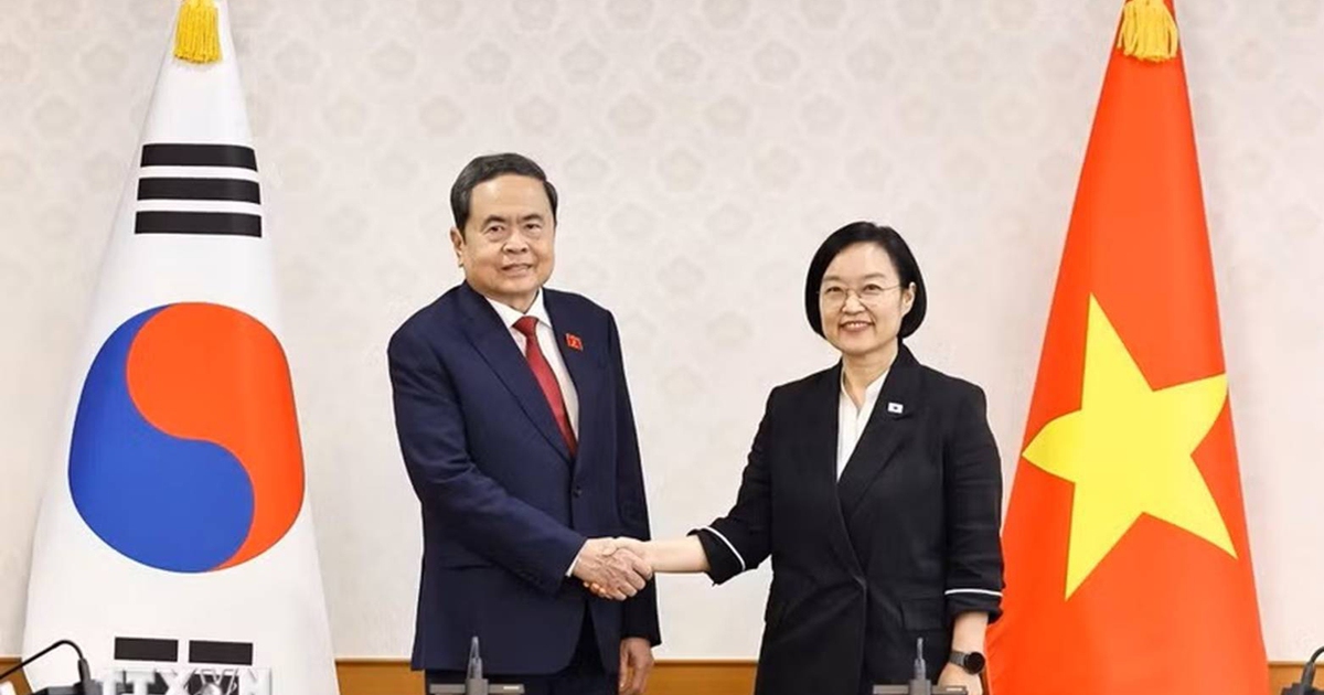 ベトナム国会議長、韓国首相と会談 経済・技術協力強化で一致