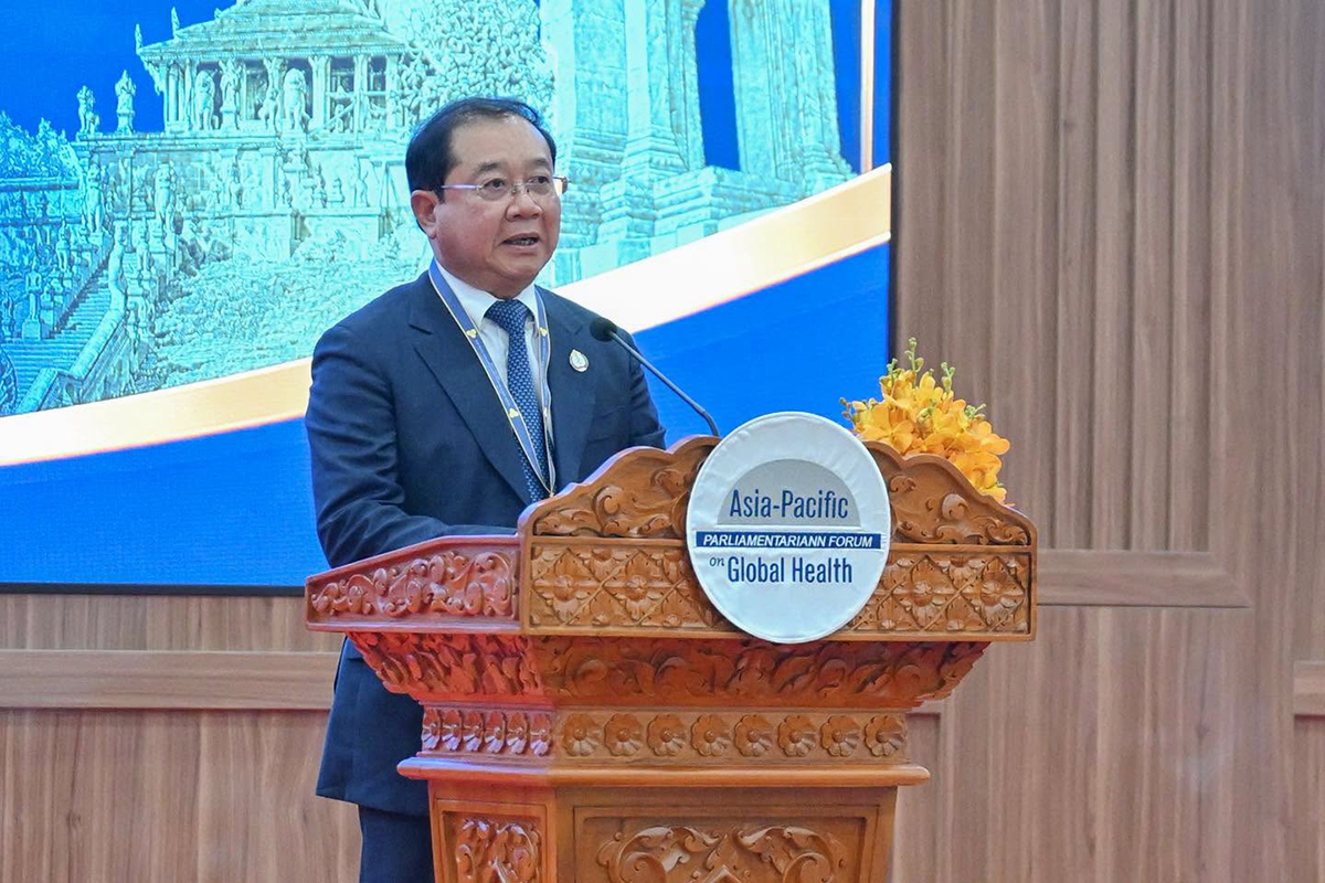 Cambodian Health Minister Emphasizes Resilient Health Systems and Strong Leadership