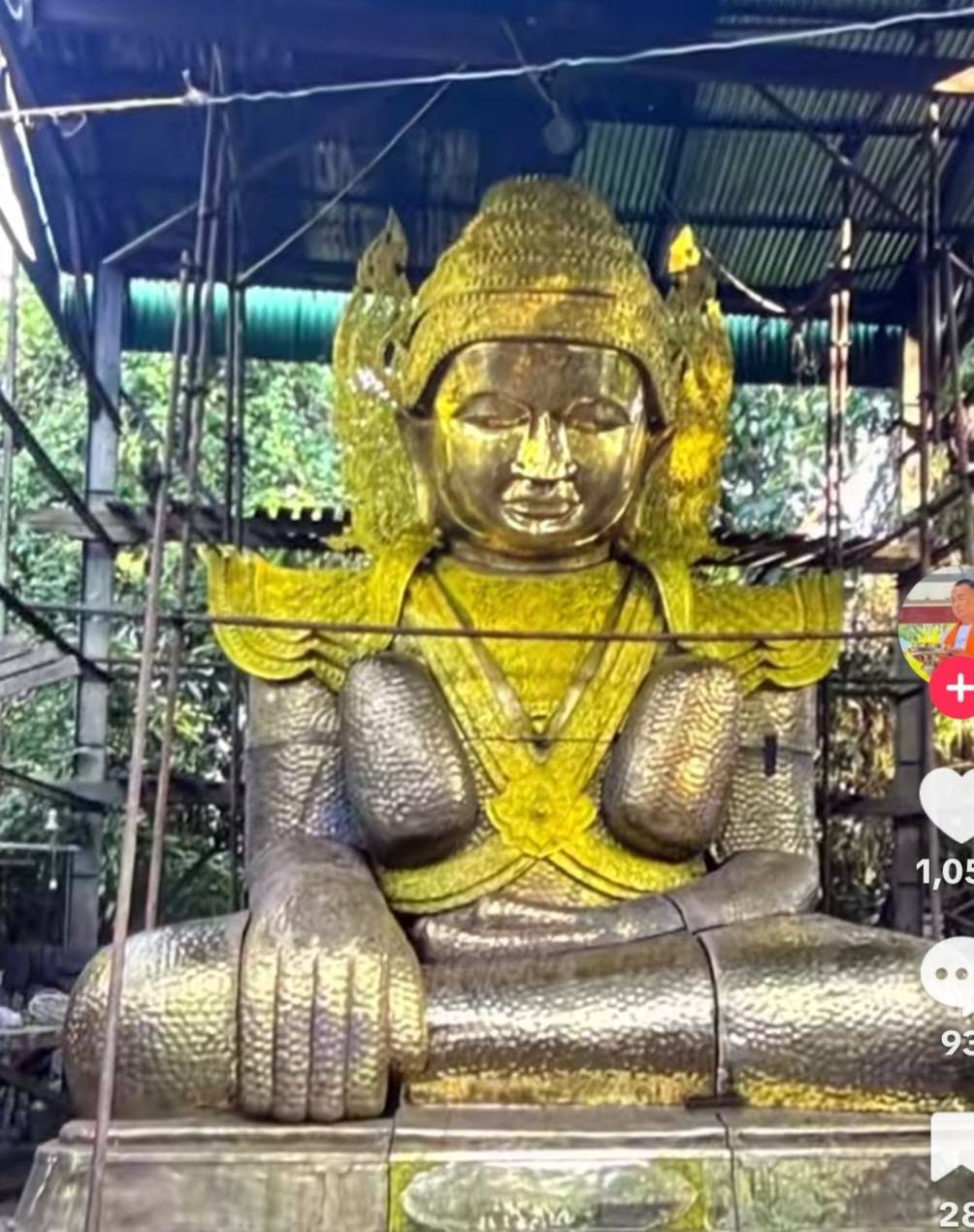 ミャンマー・タイ国境のミャワディにマンダレーのマハムニ仏の複製が完成へ