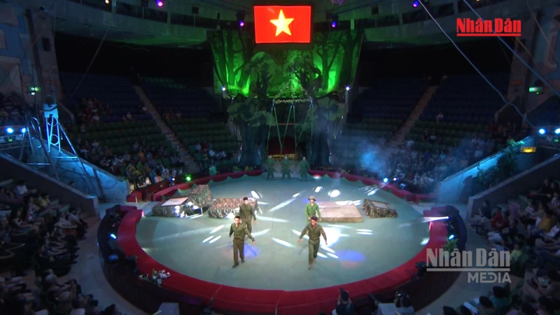 Circus Performance Honors Border Guards' Dedication