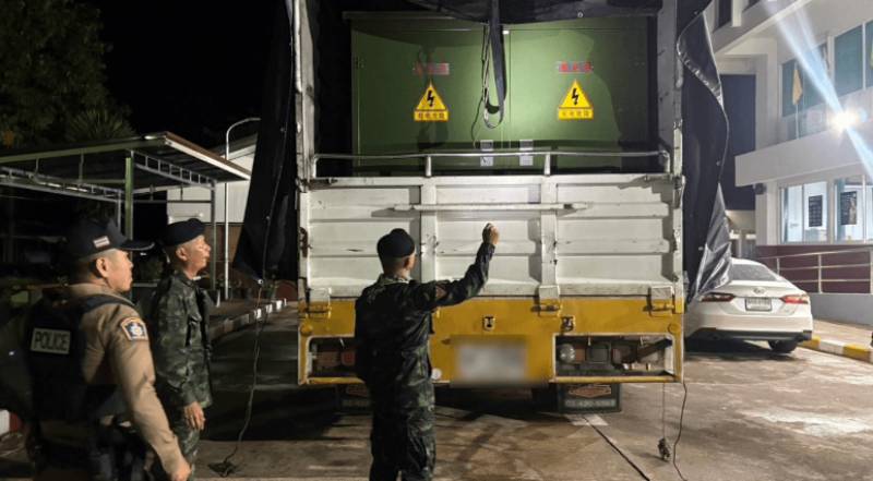 Thai task force seizes Bt10m in generators bound for Myanmar