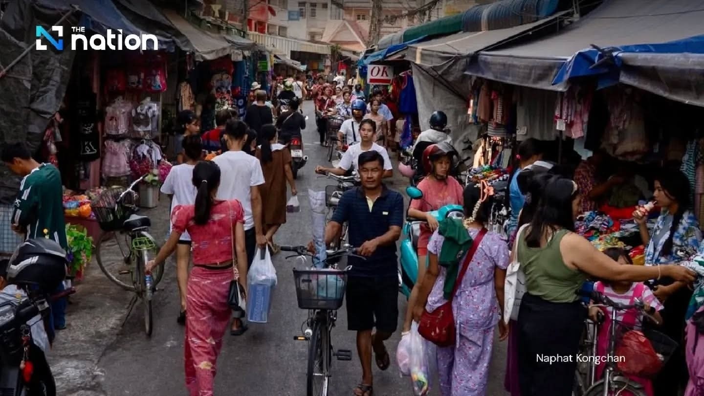 タイ在住ミャンマー人400万人超、年間2210億バーツ超を消費、市場関係者は新規顧客喪失を警告