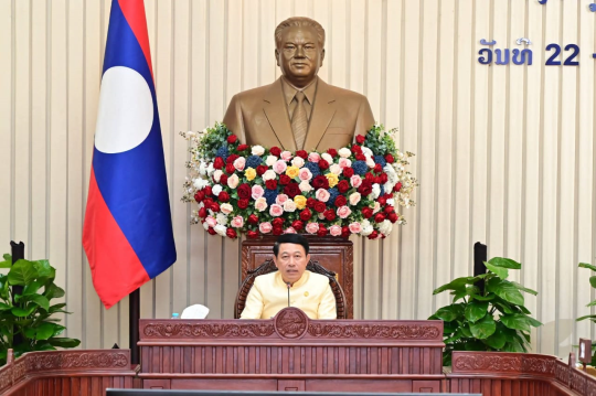 Lao Government Reviews Economic Performance, Security, and Digital Transformation