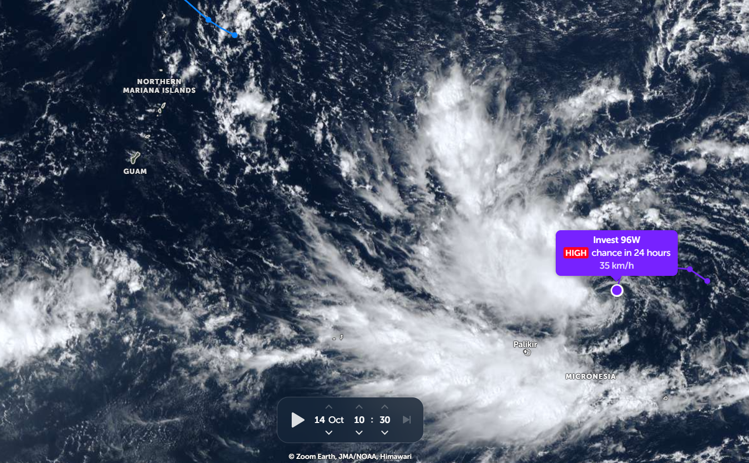 New Pacific Low Pressure May Develop into Typhoon, No Direct Impact on Cambodia