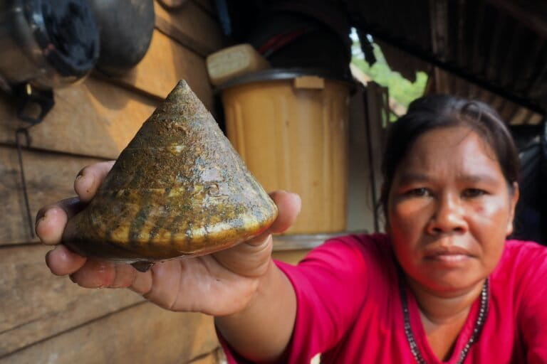 海上の人々、高波と風害に苦悩:インドネシア・ソロピアのバーッジョ族