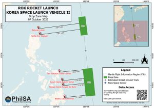 PhilSA Warns of South Korean Rocket Debris Near Philippine Sea, Air Routes