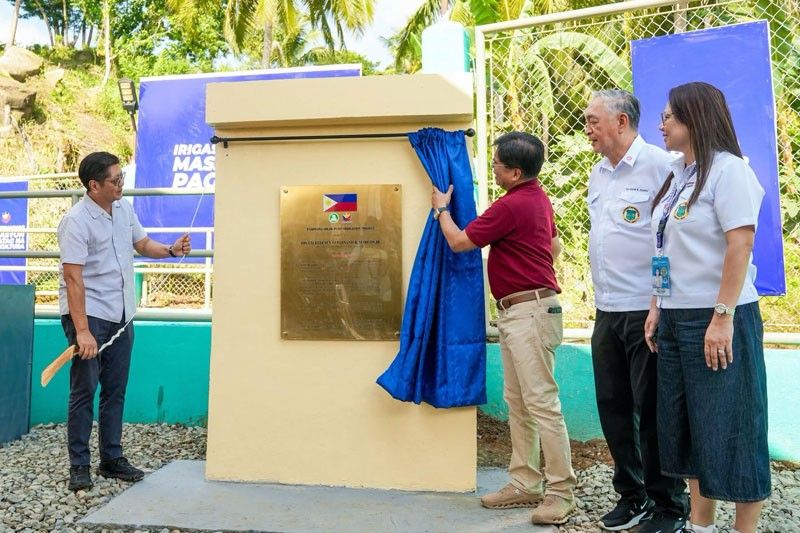 Marcos inaugurates irrigation projects in North Luzon amid El Niño fears