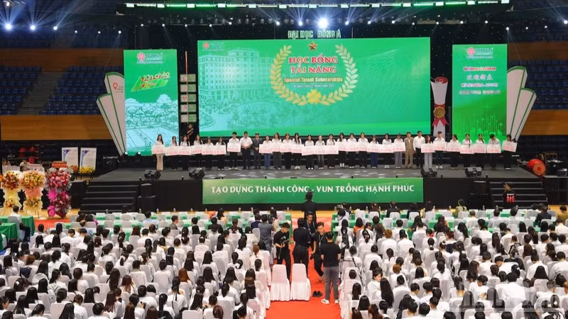 Da Nang Awards Over 45 Billion VND in Scholarships to New Students