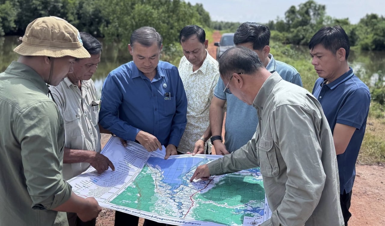 Cambodia Assesses Progress on Irrigation System Maintenance