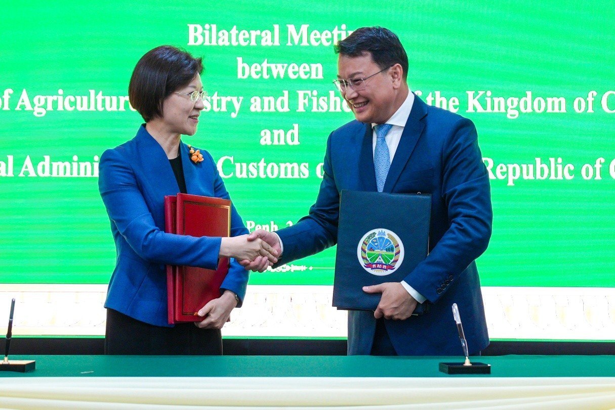 カンボジア、中国との畜産・果物輸出で合意 農産物貿易拡大へ