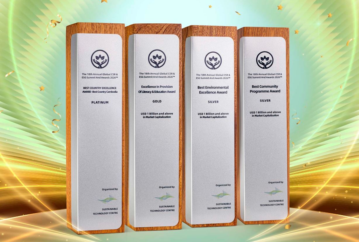 ナガワールド、CSR・ESG国際賞で4部門受賞―カンボジアでの社会貢献を評価