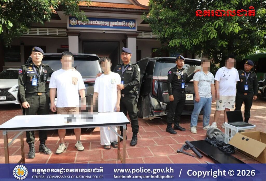 Chinese Nationals Arrested in Border Standoff, Fraud Equipment and Weapons Seized
