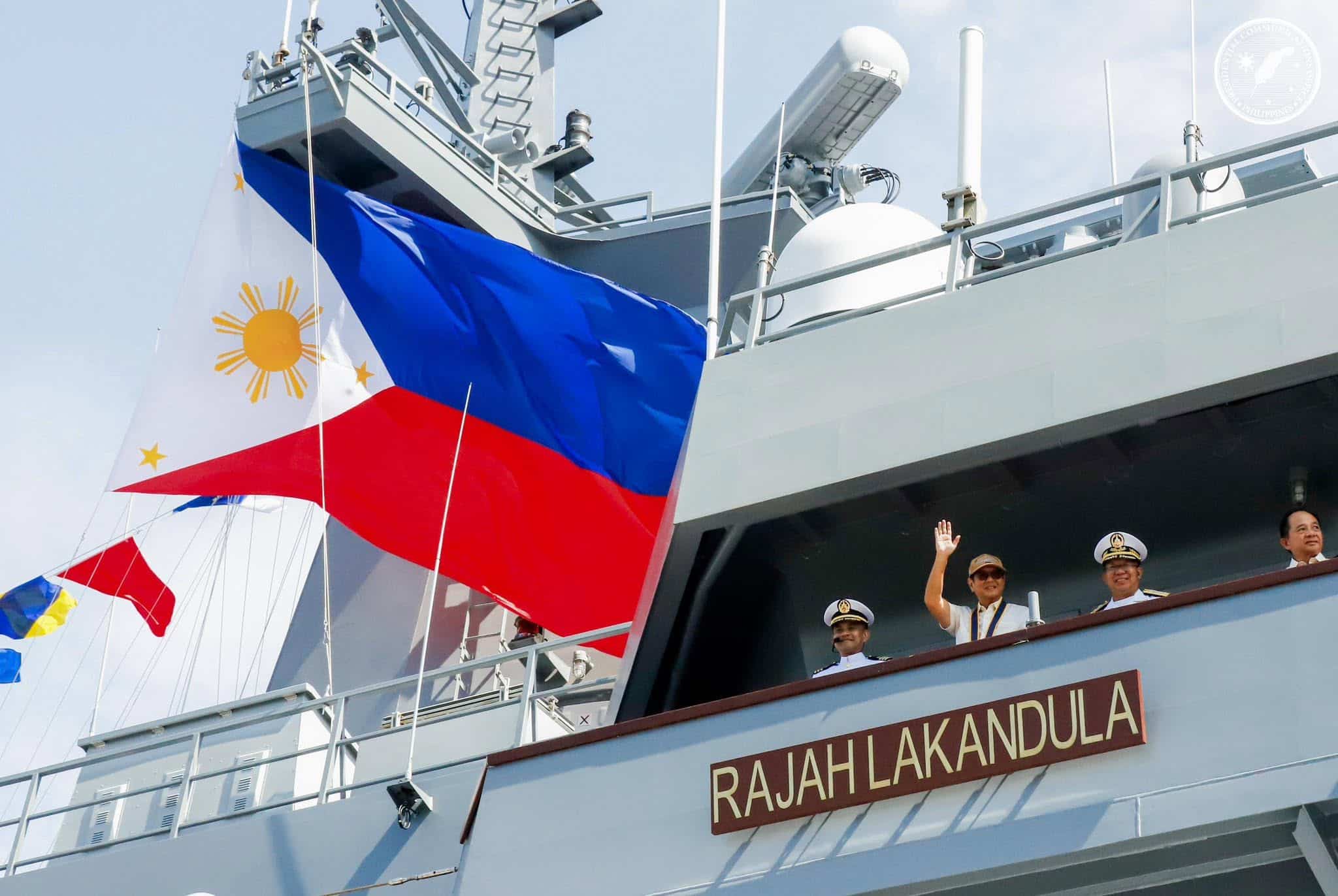 Marcos Vows Navy Modernization: PH 'Will Never Be Intimidated'