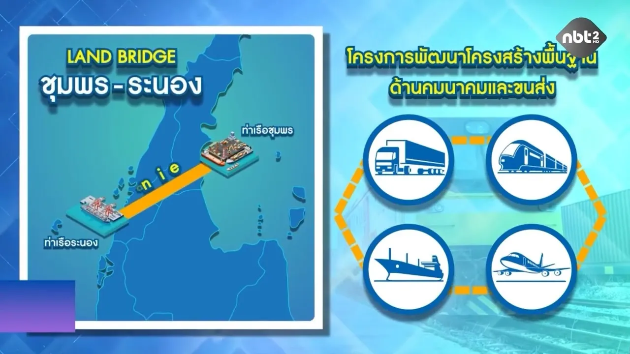 タイ運輸副大臣、停滞するランドブリッジ計画の推進姿勢を強調