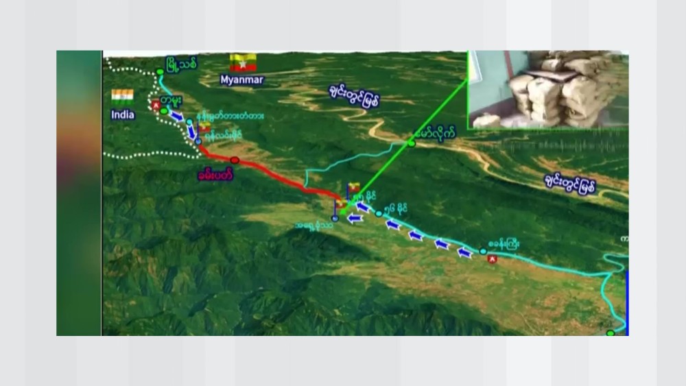 Efforts for Regaining Strategic Route: Efforts making to regain and reopen Kalay-Tamu route