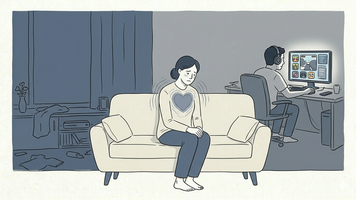 Wife of One Year Grows Weary of Husband's Gaming Habits
