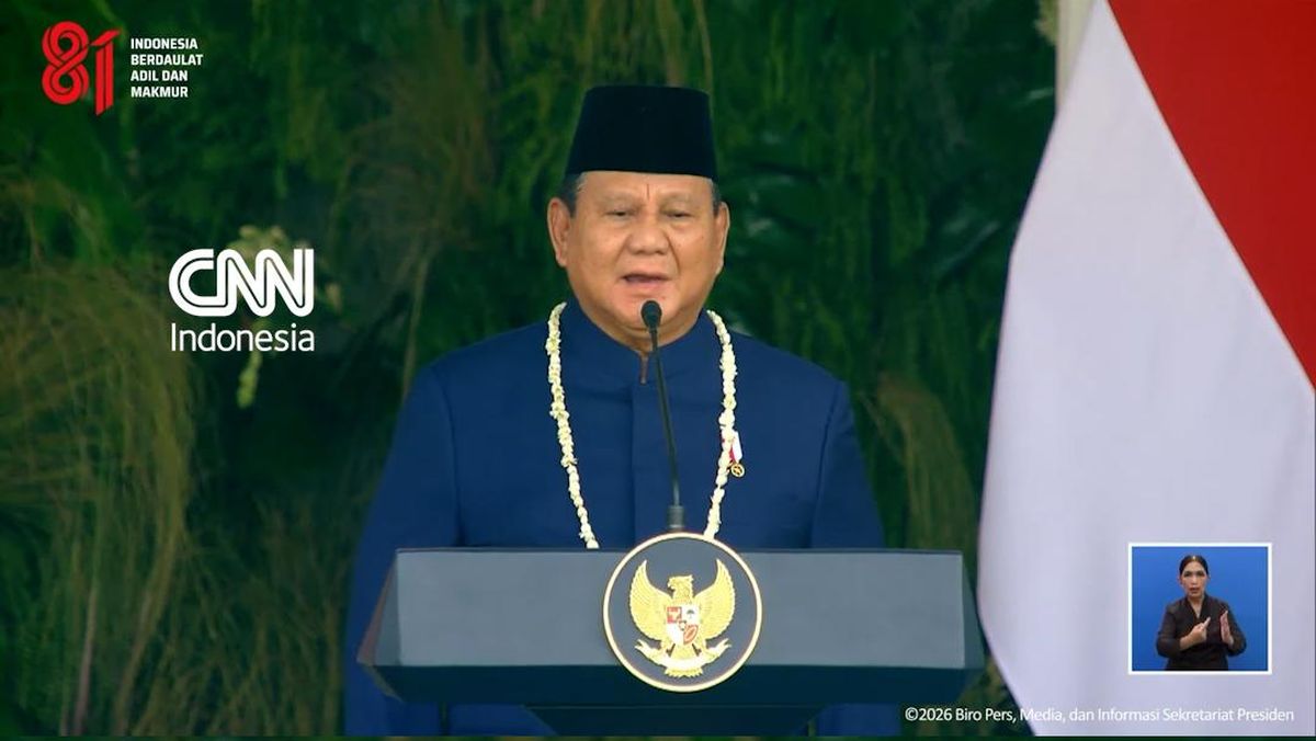 President Prabowo Leads Indonesia's 81st Independence Day Ceremony