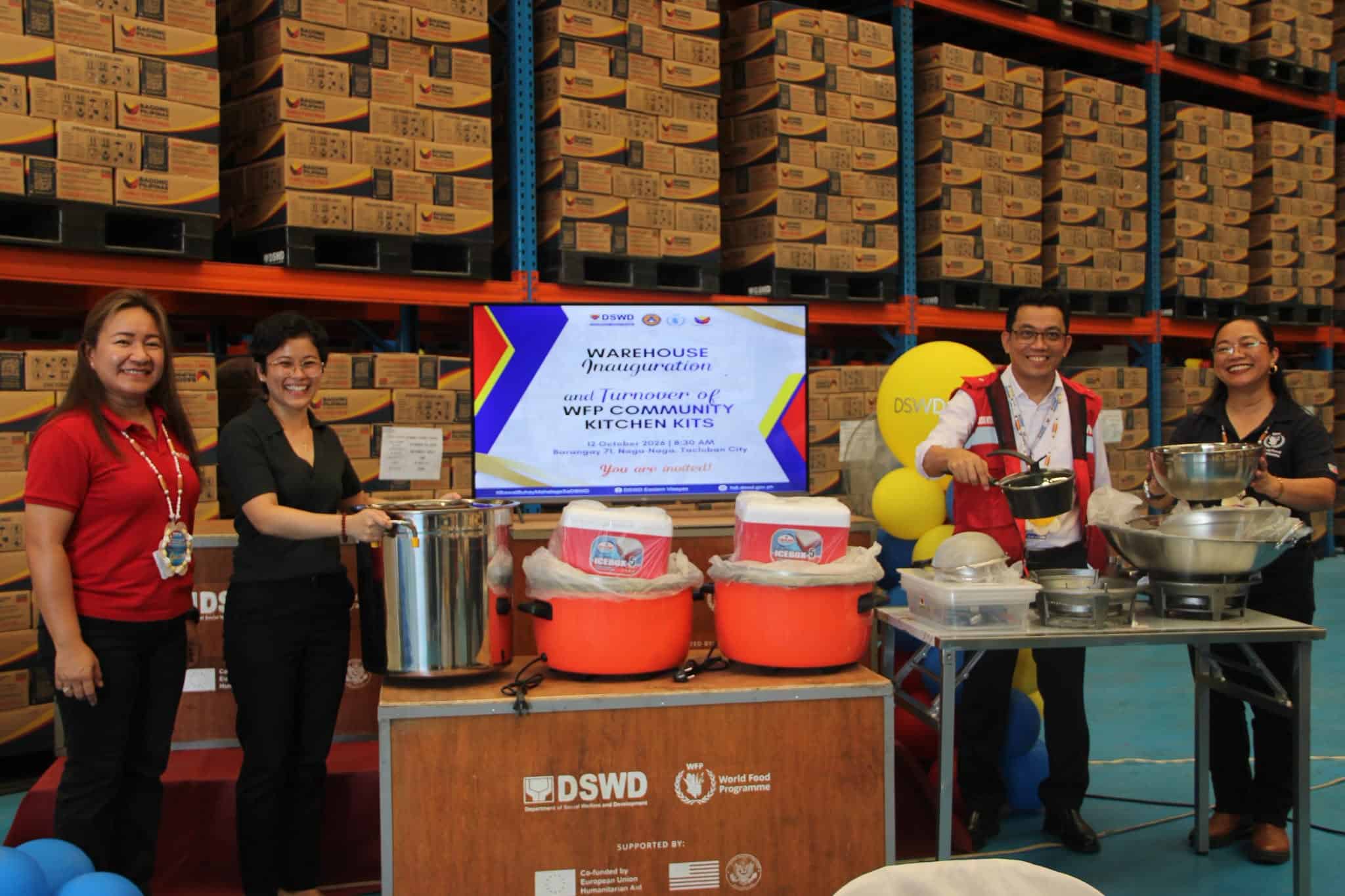DSWD Expands Relief Storage, Food Aid Capacity in Eastern Visayas