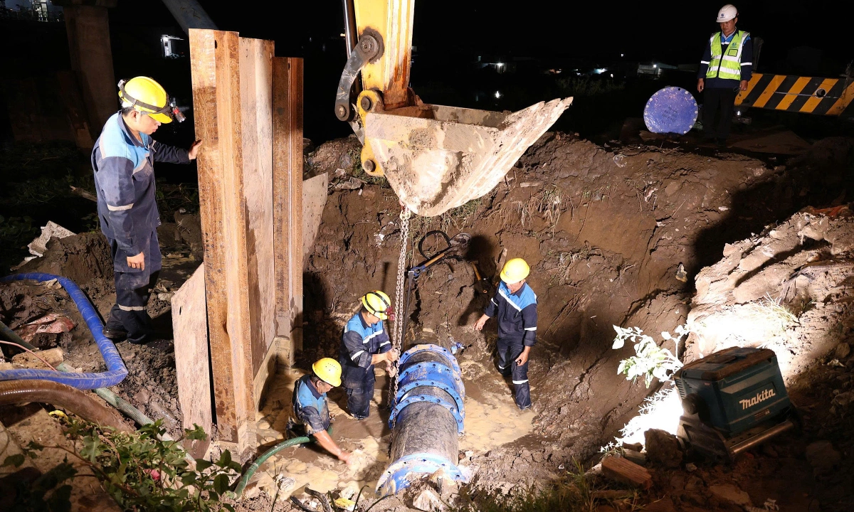 Ho Chi Minh City's Southern Water Supply Improved with New Pipeline Completion