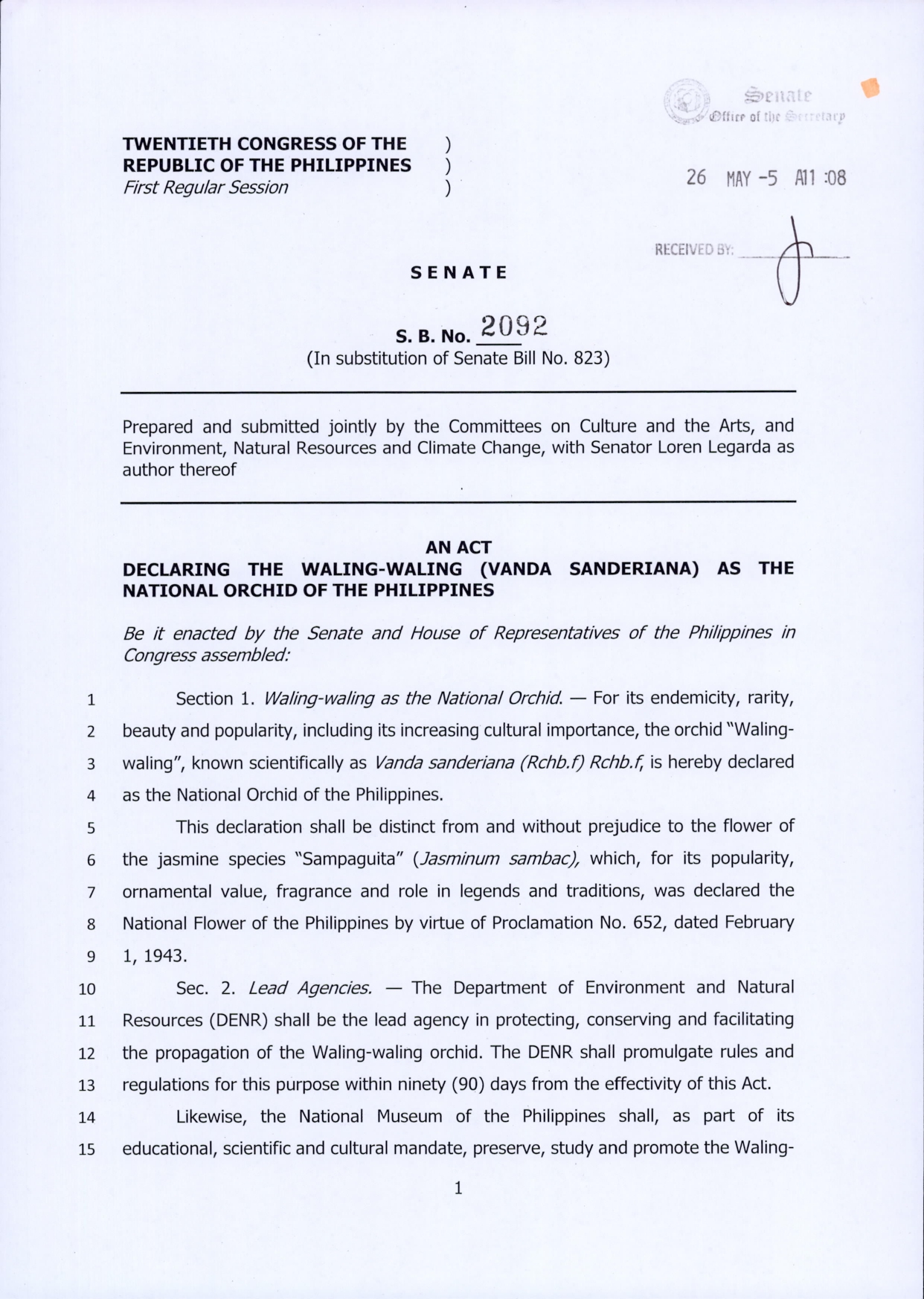 Waling-waling Declared National Orchid, But Survival in Mindanao Remains a Concern