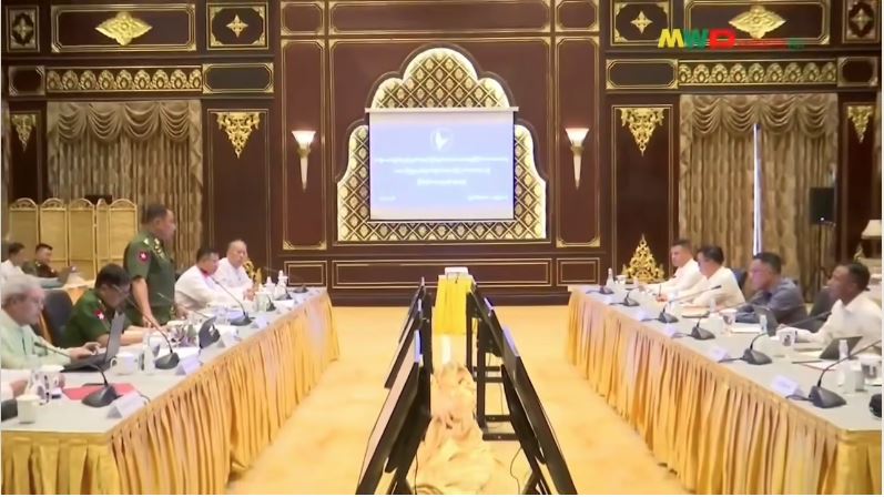 NSPNCとTNLA、ネピドーで会談し国家平和と政治問題の政治的解決などを協議