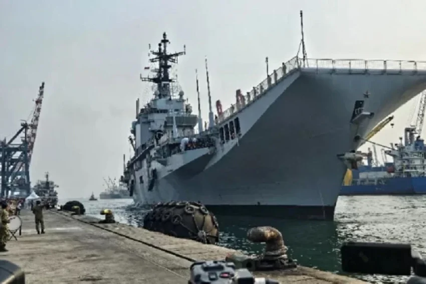 Indonesian Navy's KRI Sriwijaya-100: A Dual Role for Defense and Disaster Response