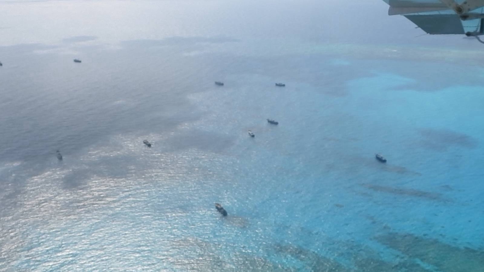 西フィリピン海に中国船24隻、比沿岸警備隊が監視