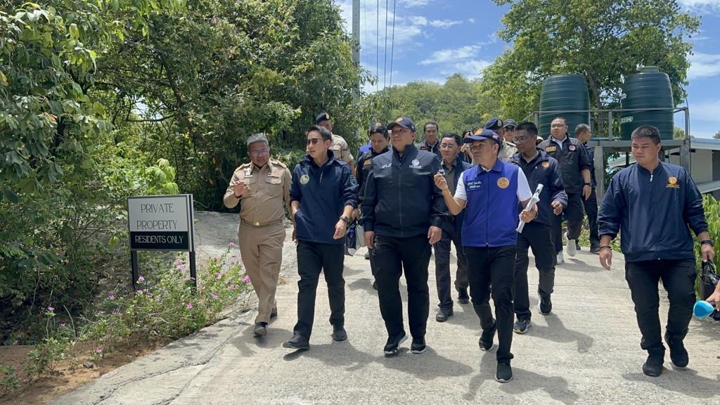 パンガン島で違法ホテル・土地・大麻店摘発、タイ人名義104社が関与か